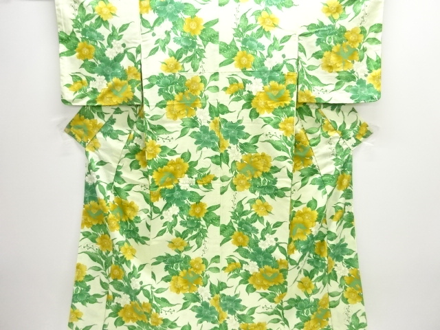 Japanese Kimono / Komon Synthetic fiber